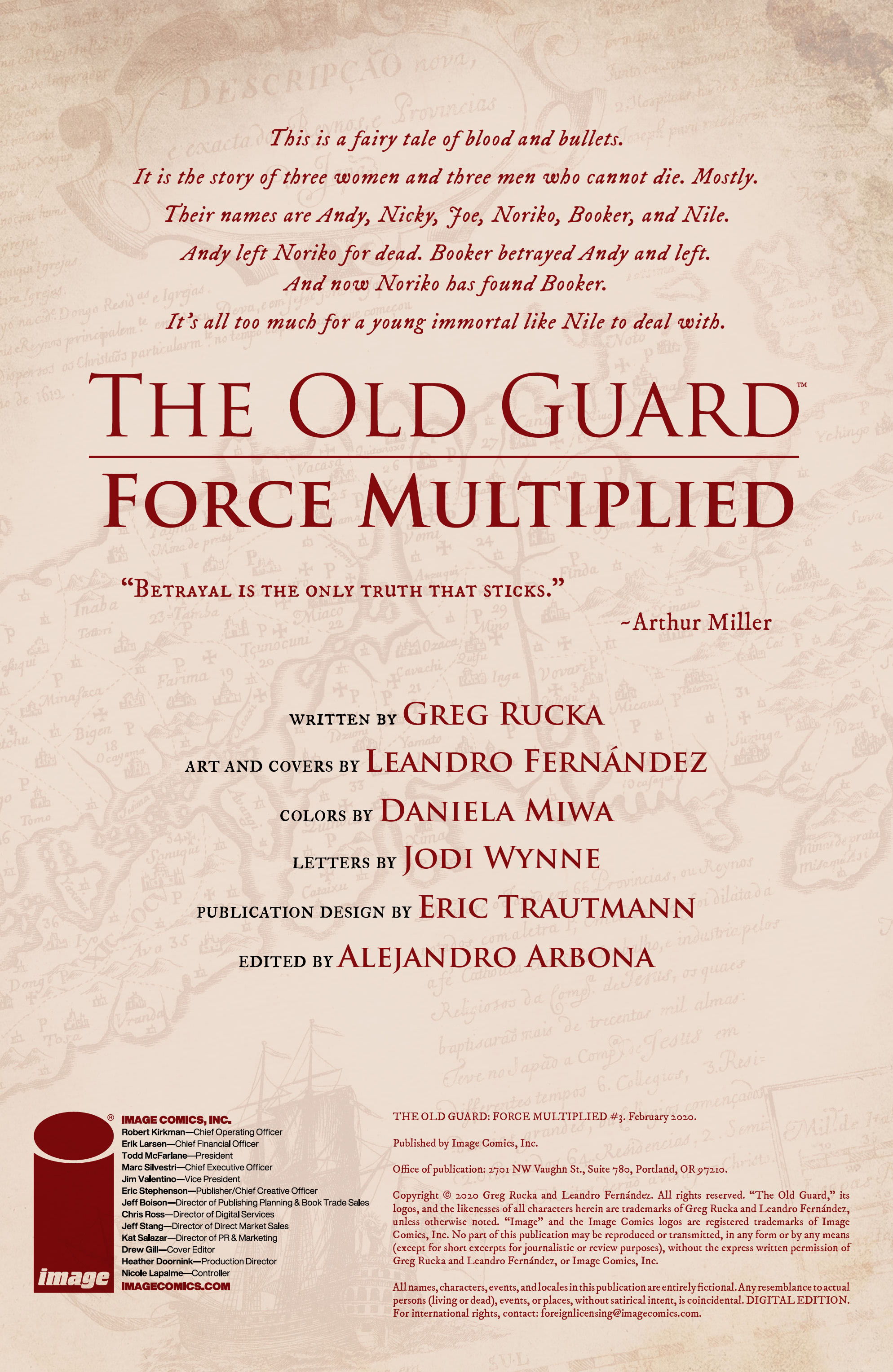 Read online The Old Guard: Force Multiplied comic -  Issue #3 - 2