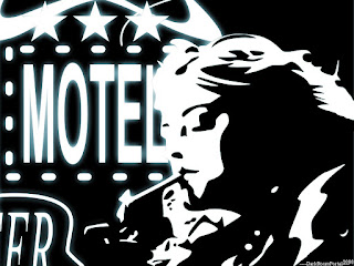 sin motel girl cigarette photoshop