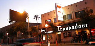 Troubadour music club in Los Angeles