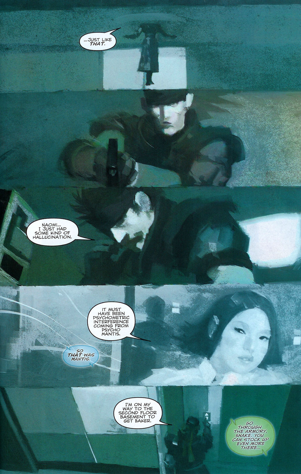 Read online Metal Gear Solid comic -  Issue #2 - 21