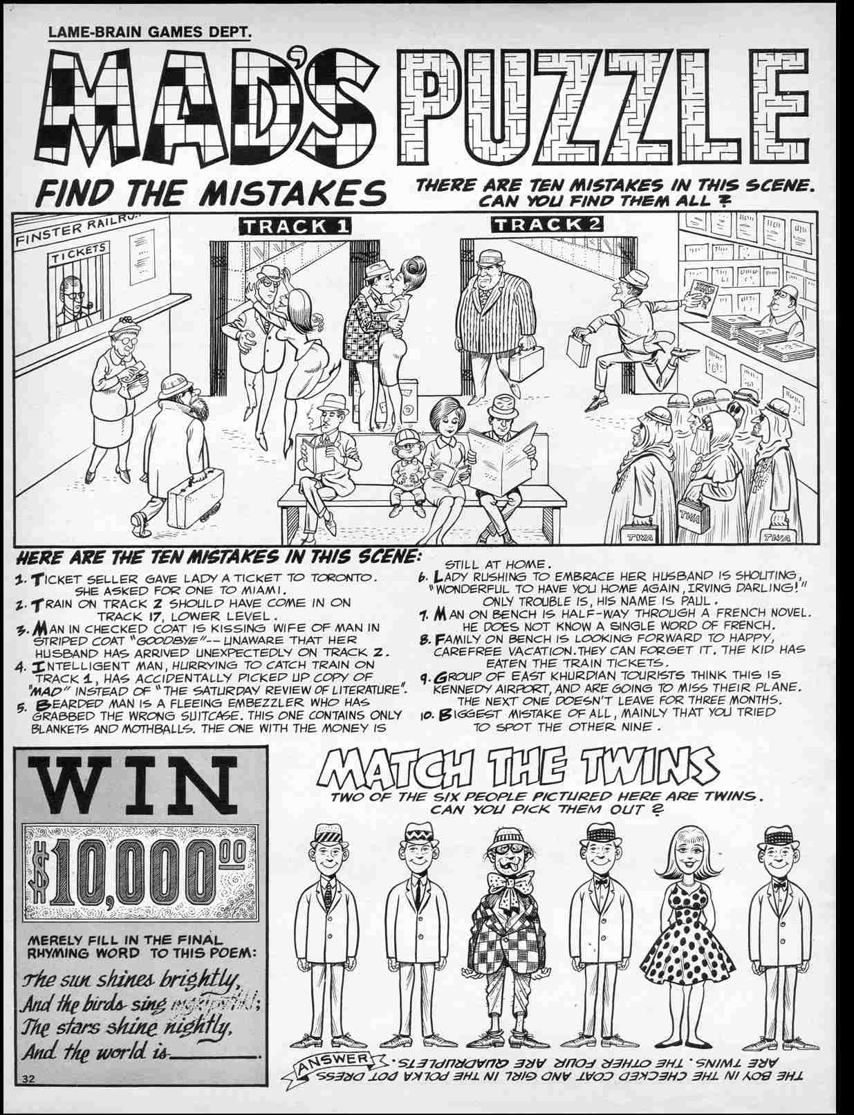 Read online MAD comic -  Issue #101 - 34