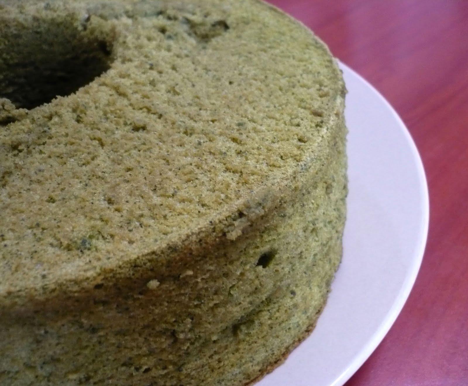 Jen's Kitchen Diary Green tea chiffon cake