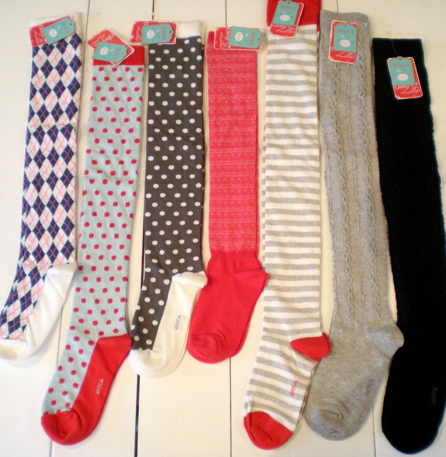 Oliver and Lilly's New Arrivals Avoca Socks Galore!