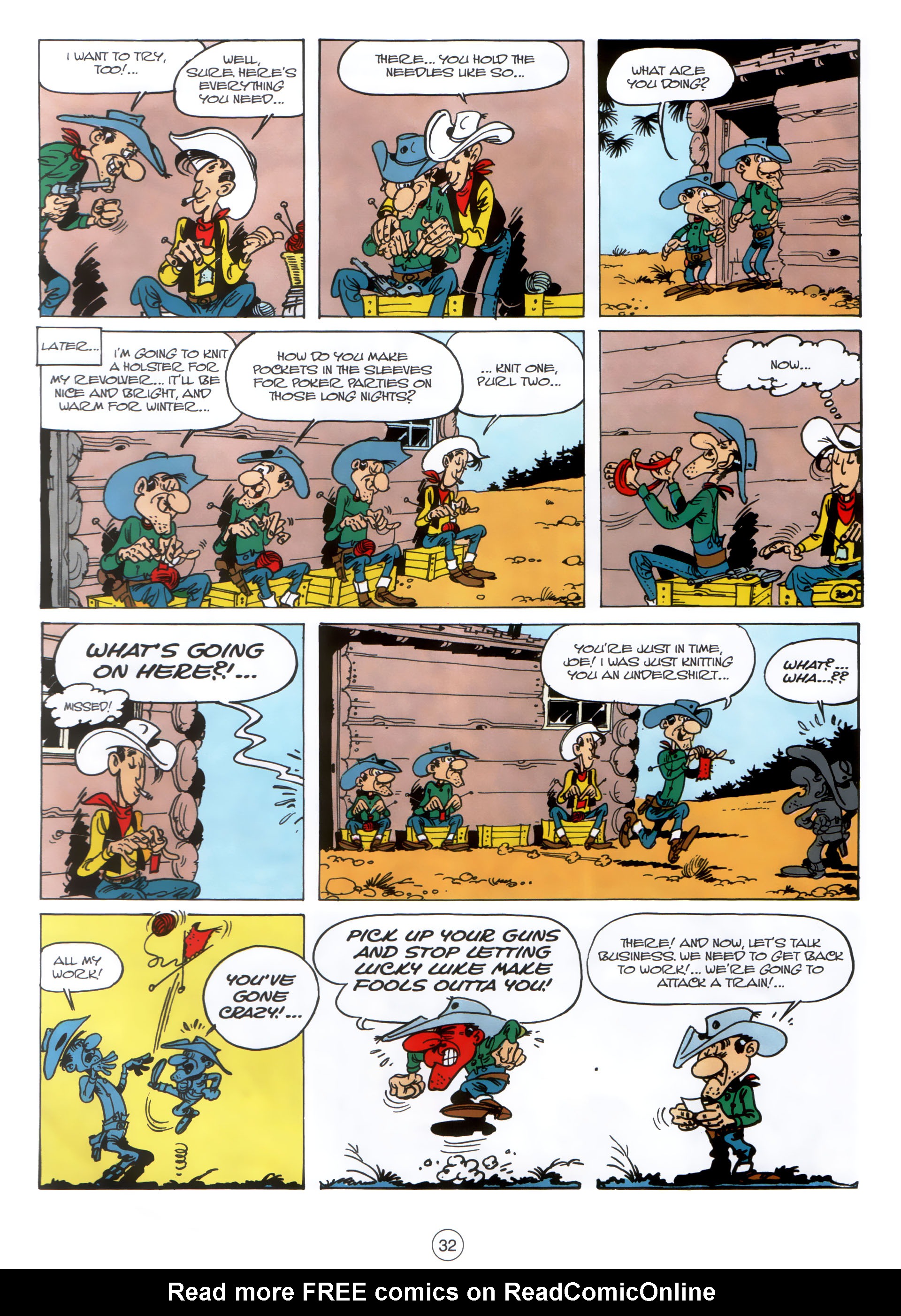 Read online A Lucky Luke Adventure comic -  Issue #30 - 31