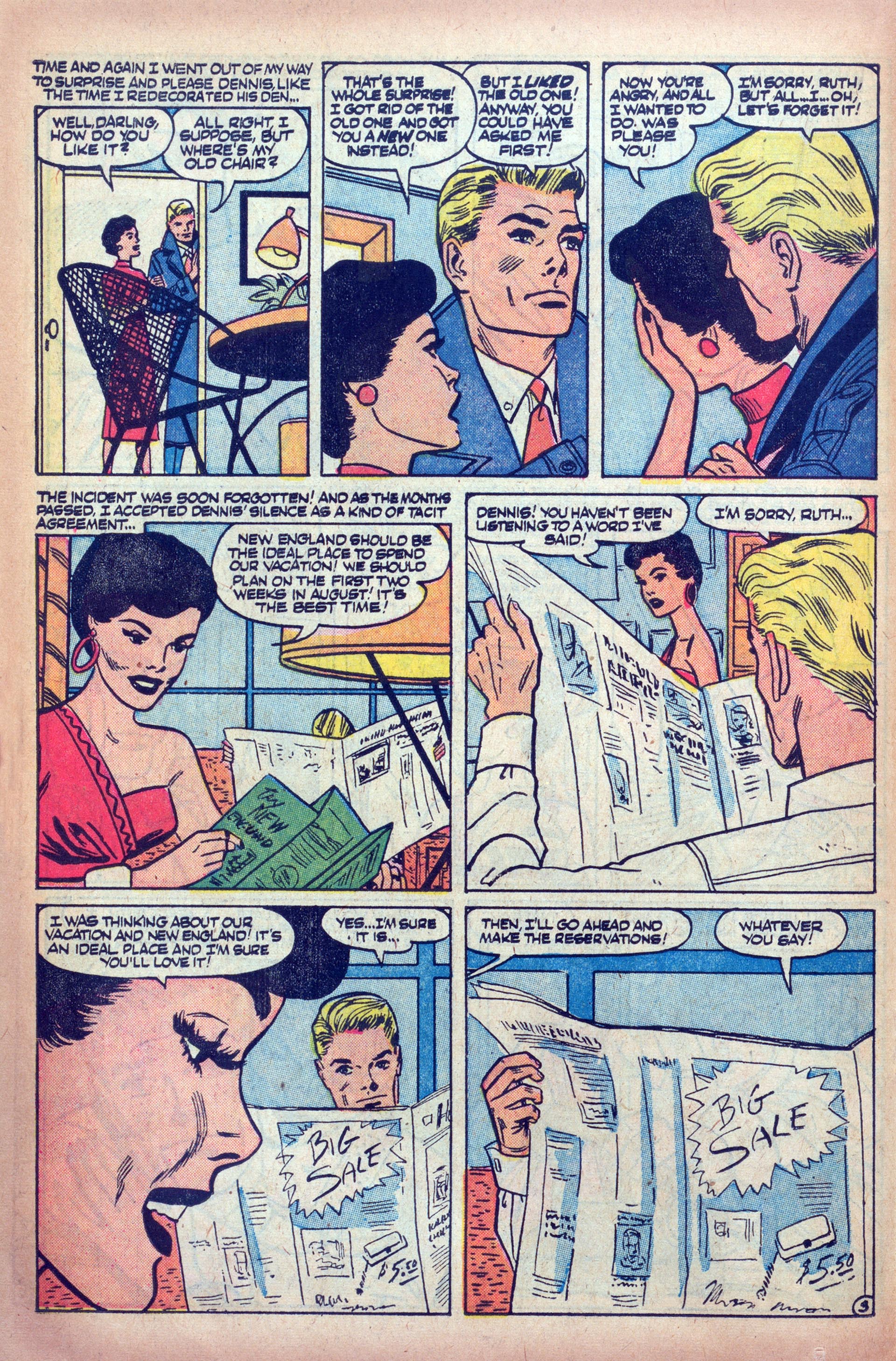 Read online Love Romances comic -  Issue #63 - 18