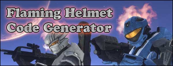 Halo Reach : Flaming Helmet Mod