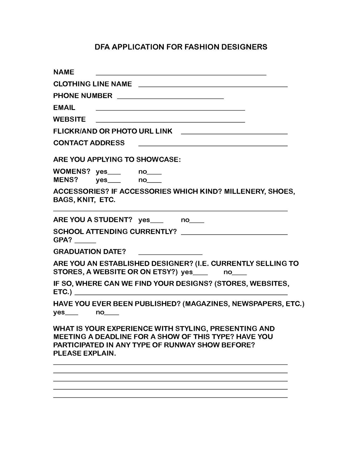 The Art Institute of Dallas Fashion & Retail Info Resource December 2009