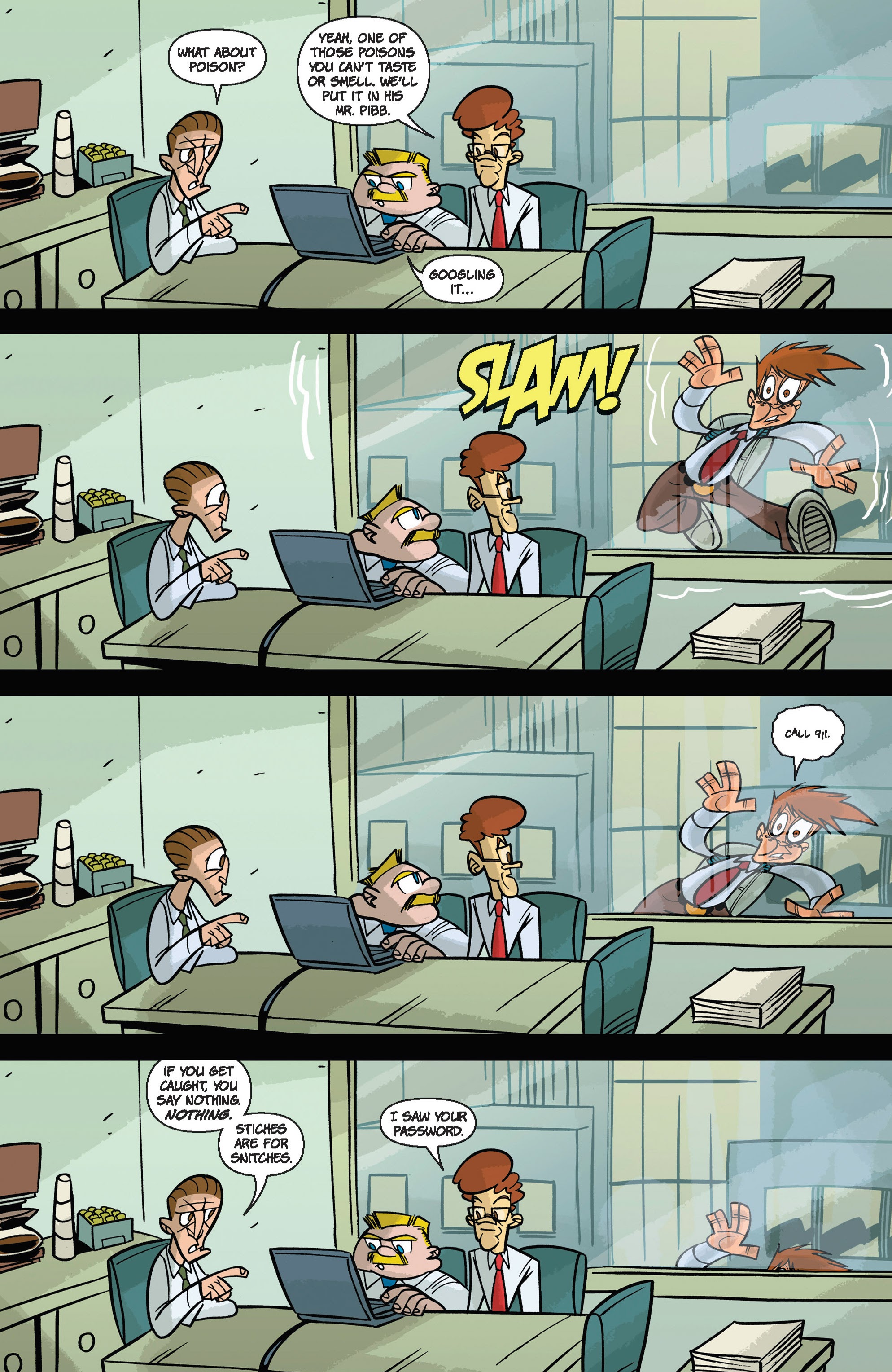 Read online Super Human Resources comic -  Issue #2 - 8