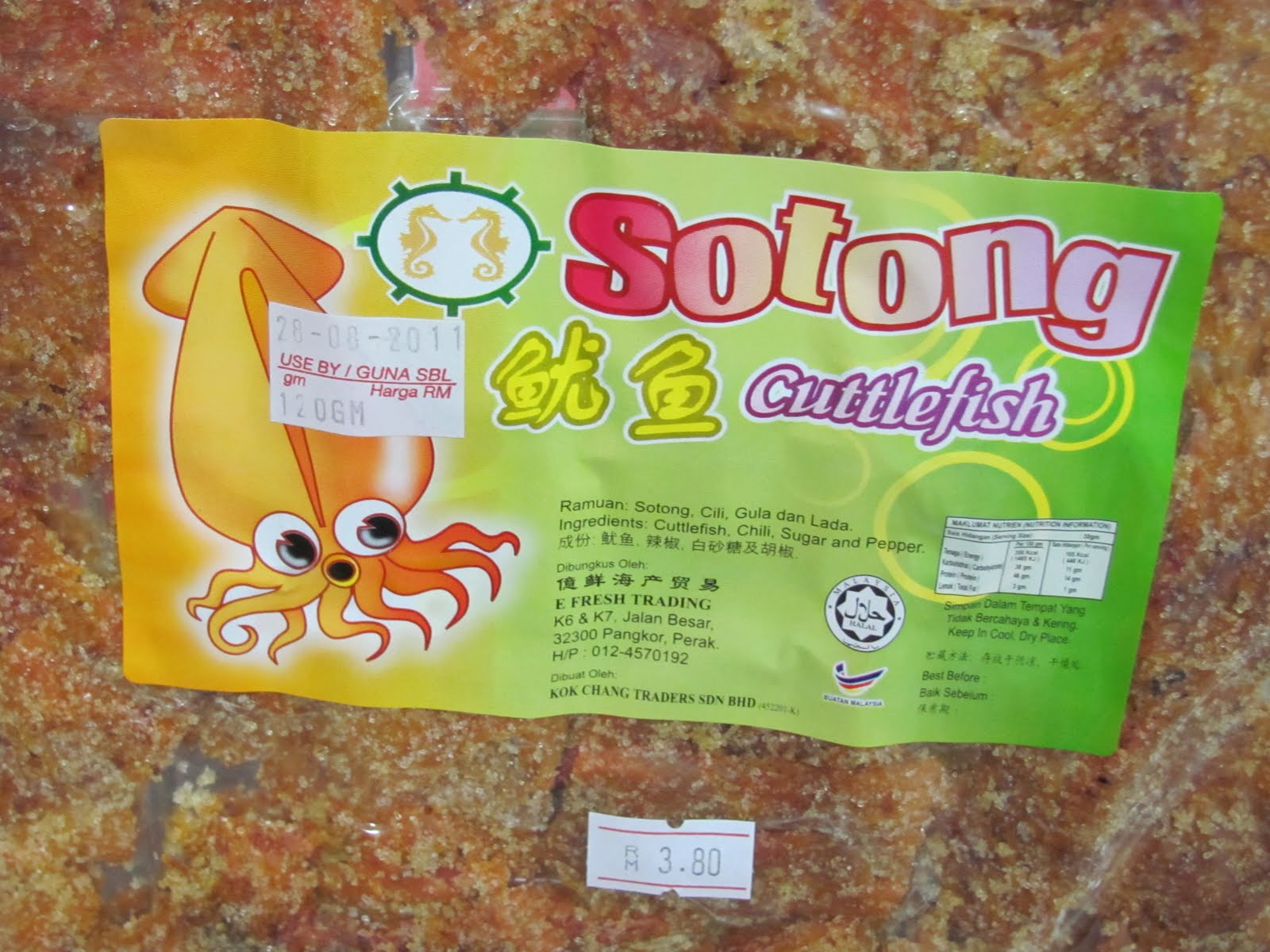 Mark McGinley's Fulbright in Malaysia Marketing Dried Squid