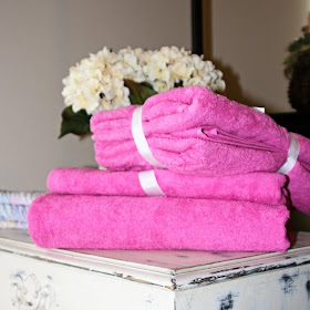 personalised gowns and towels