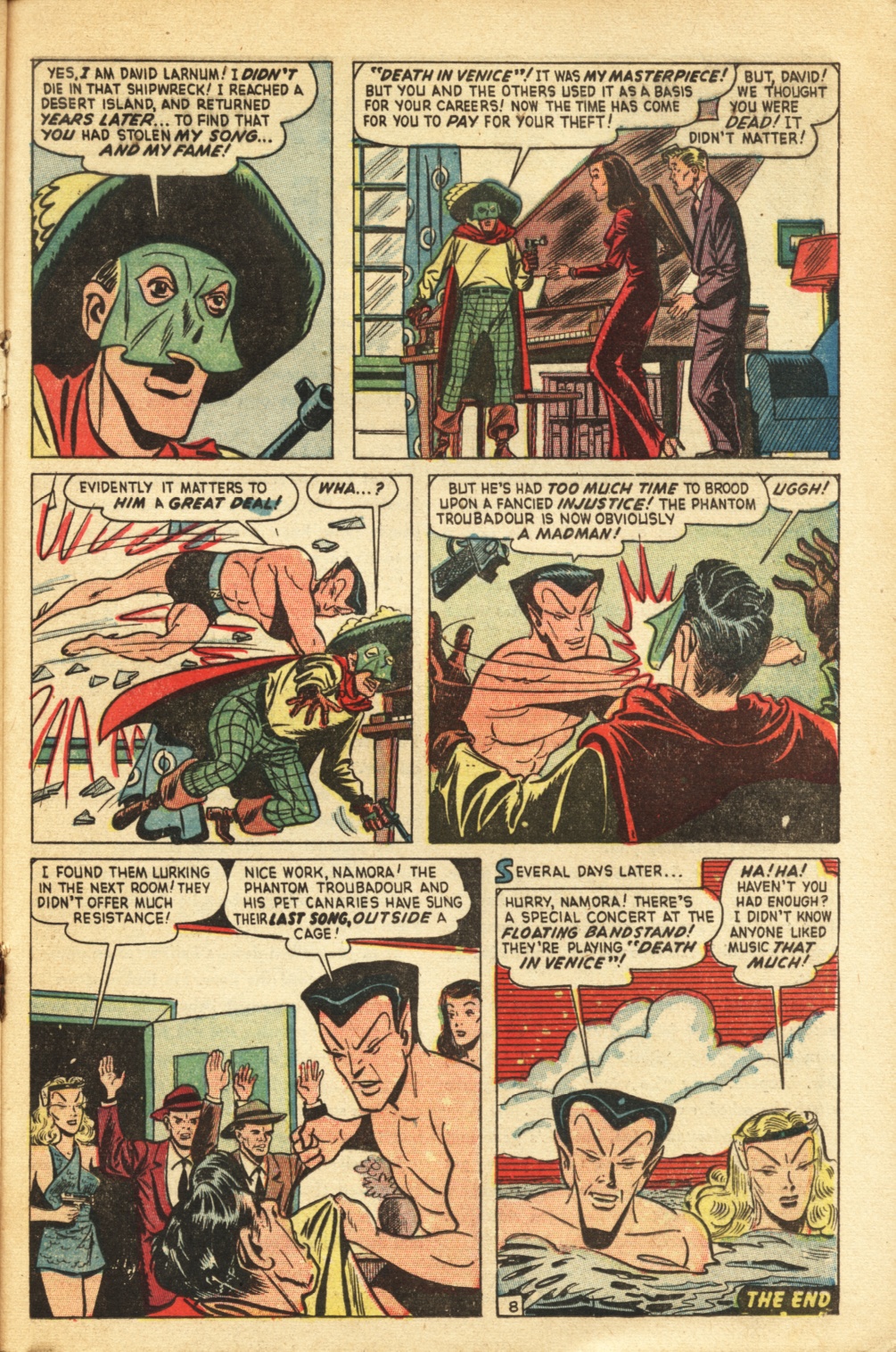 Read online The Human Torch (1940) comic -  Issue #31 - 21