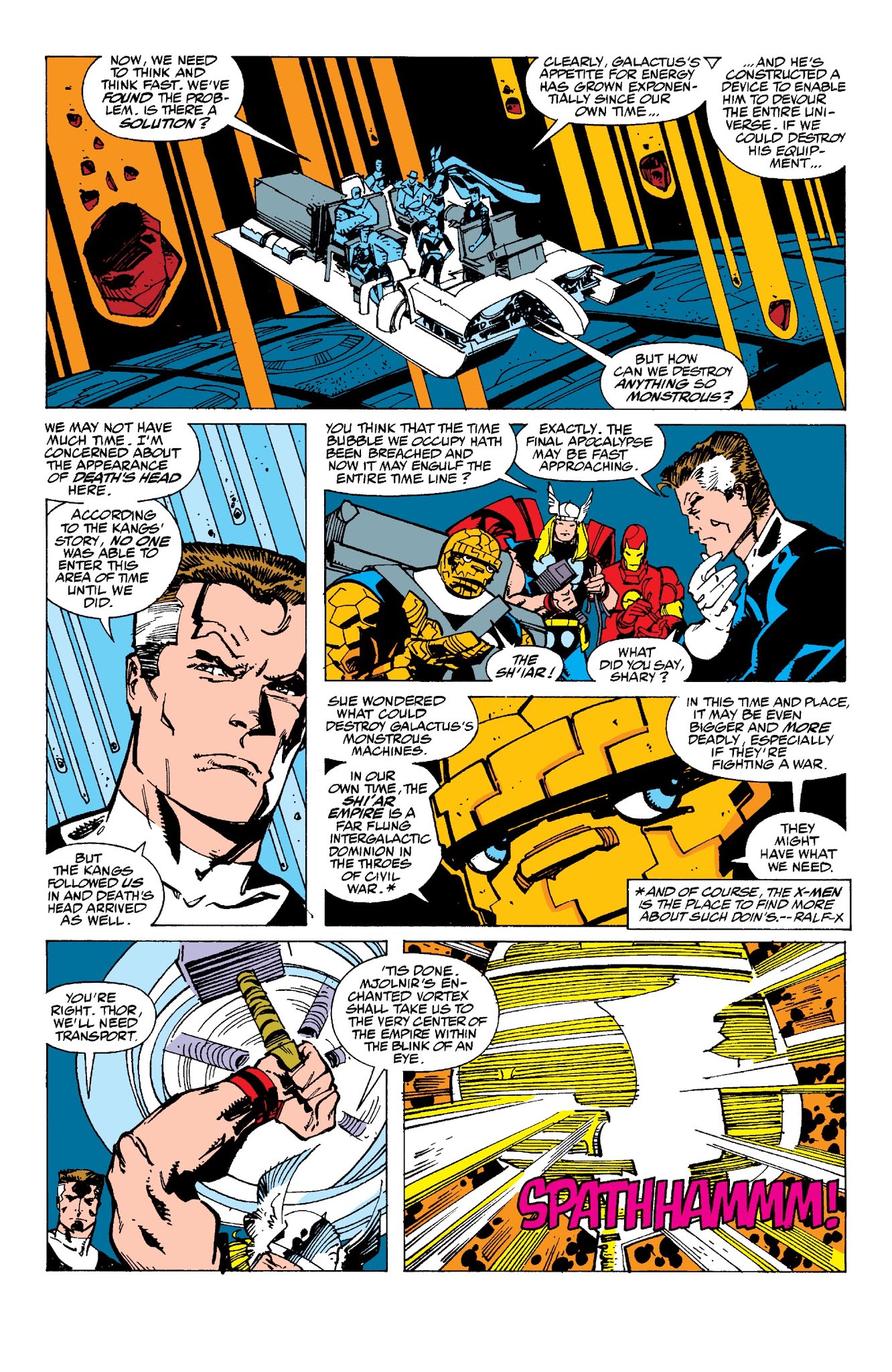 Read online Fantastic Four Visionaries: Walter Simonson comic -  Issue # TPB 1 (Part 2) - 24