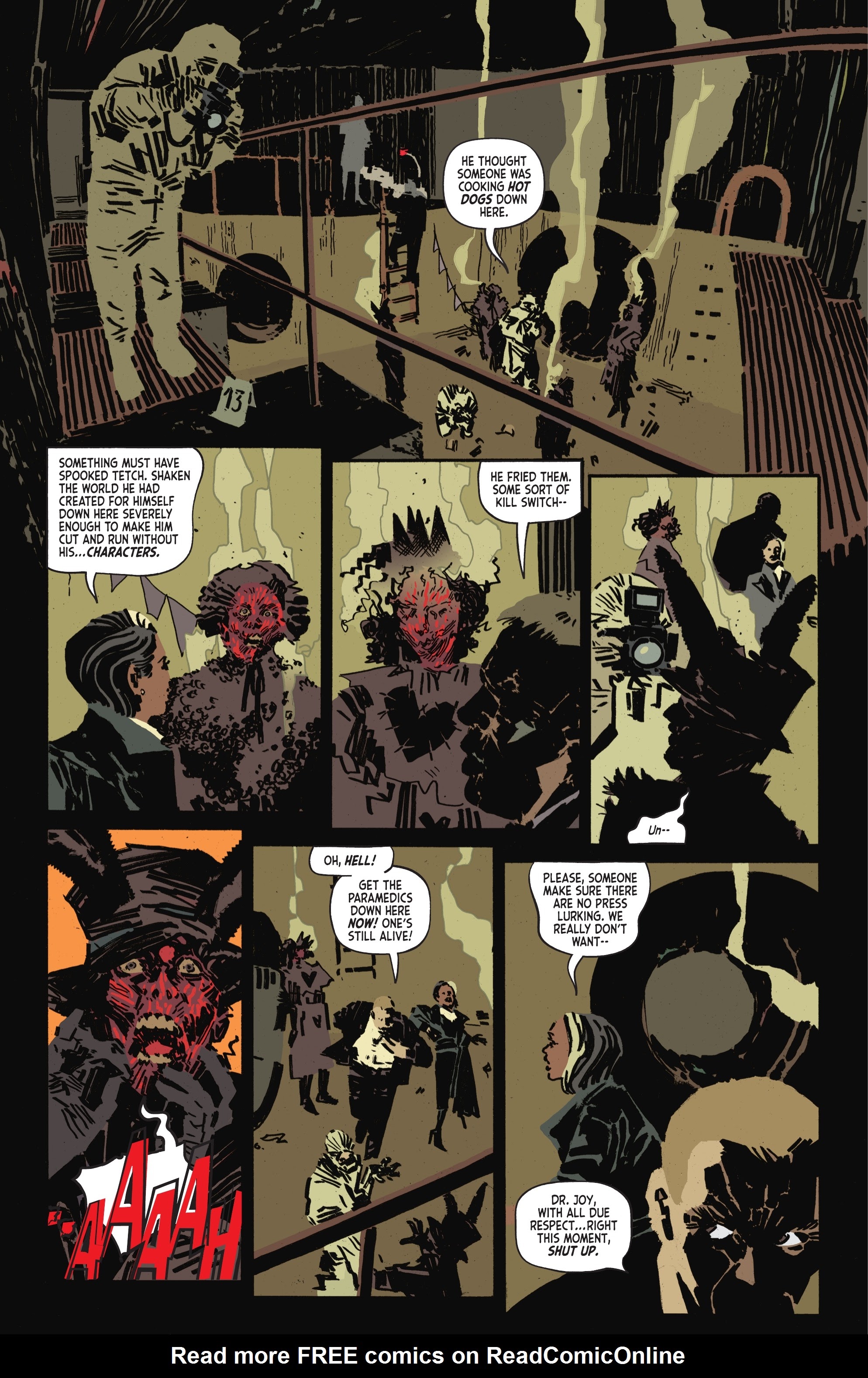 Read online Arkham City: The Order of the World comic -  Issue #1 - 16