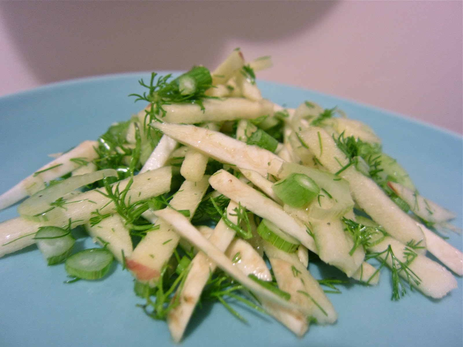 raspberry eggplant Celery Root, Fennel, and Apple Salad