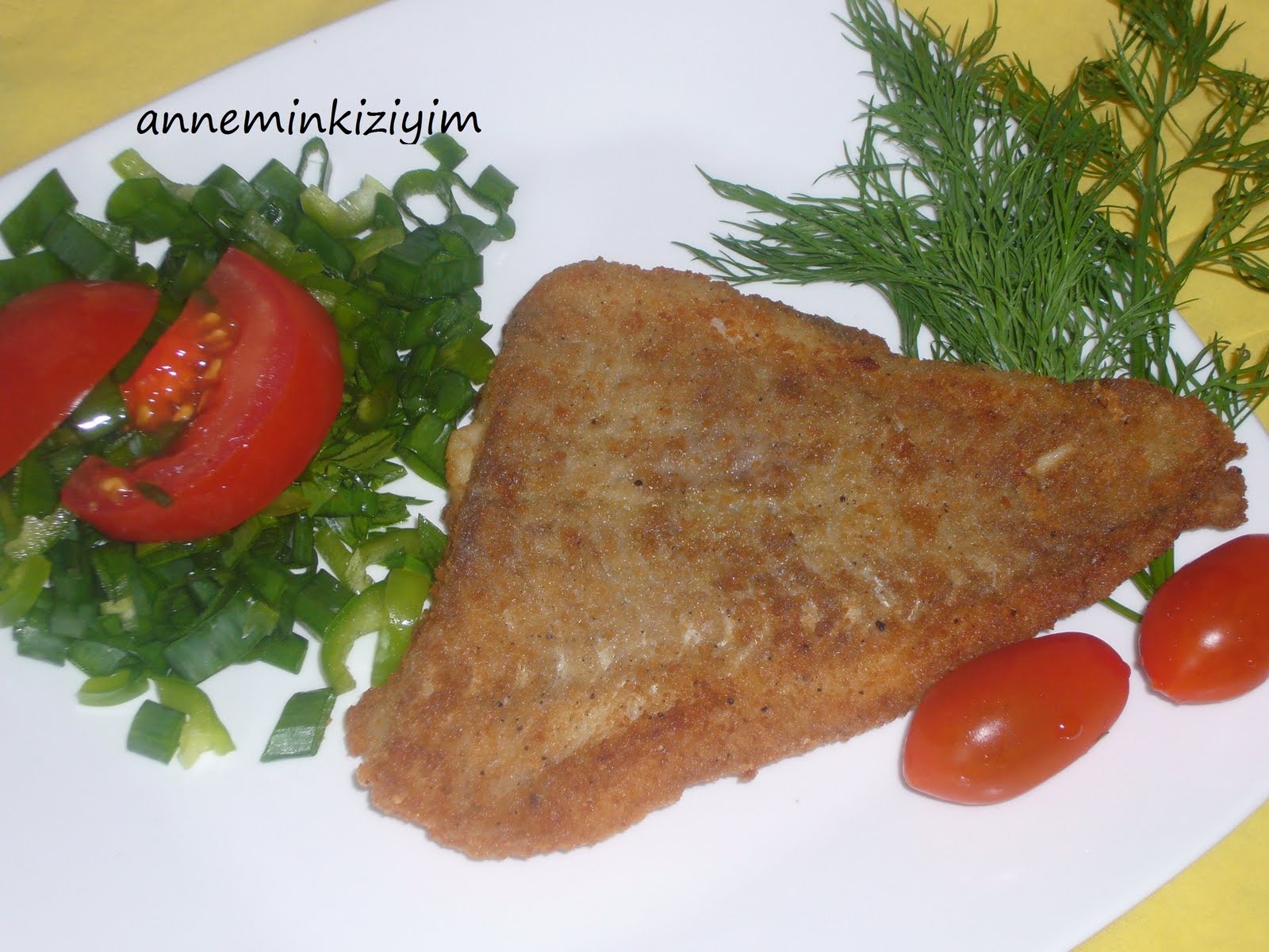 dfsdf Deniz Som Baligi (Seelachs) Kizartmasi