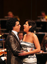 Anna and Rolando at a concert in Paris on 28th march 2007