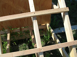 chicken 2x2 tractor coop purlins ripped hook half