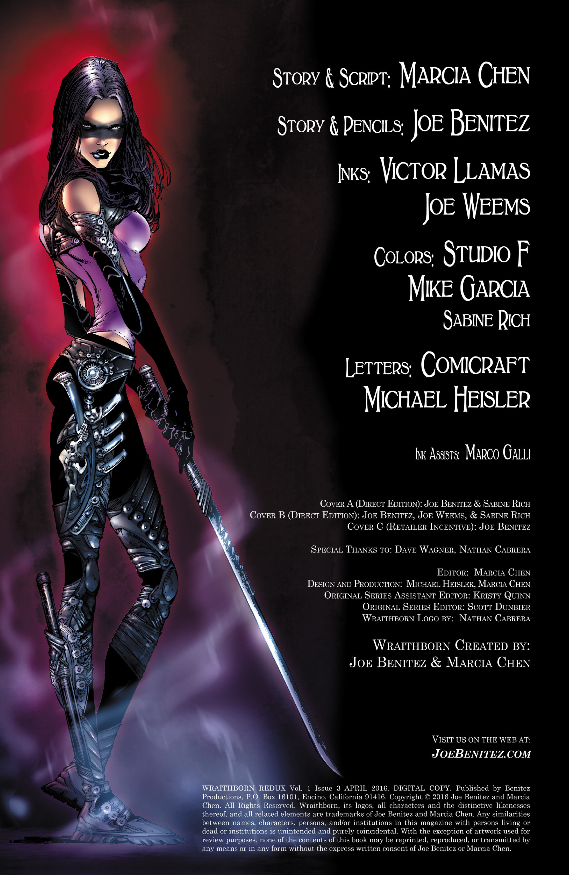 Read online Wraithborn Redux comic -  Issue #3 - 3