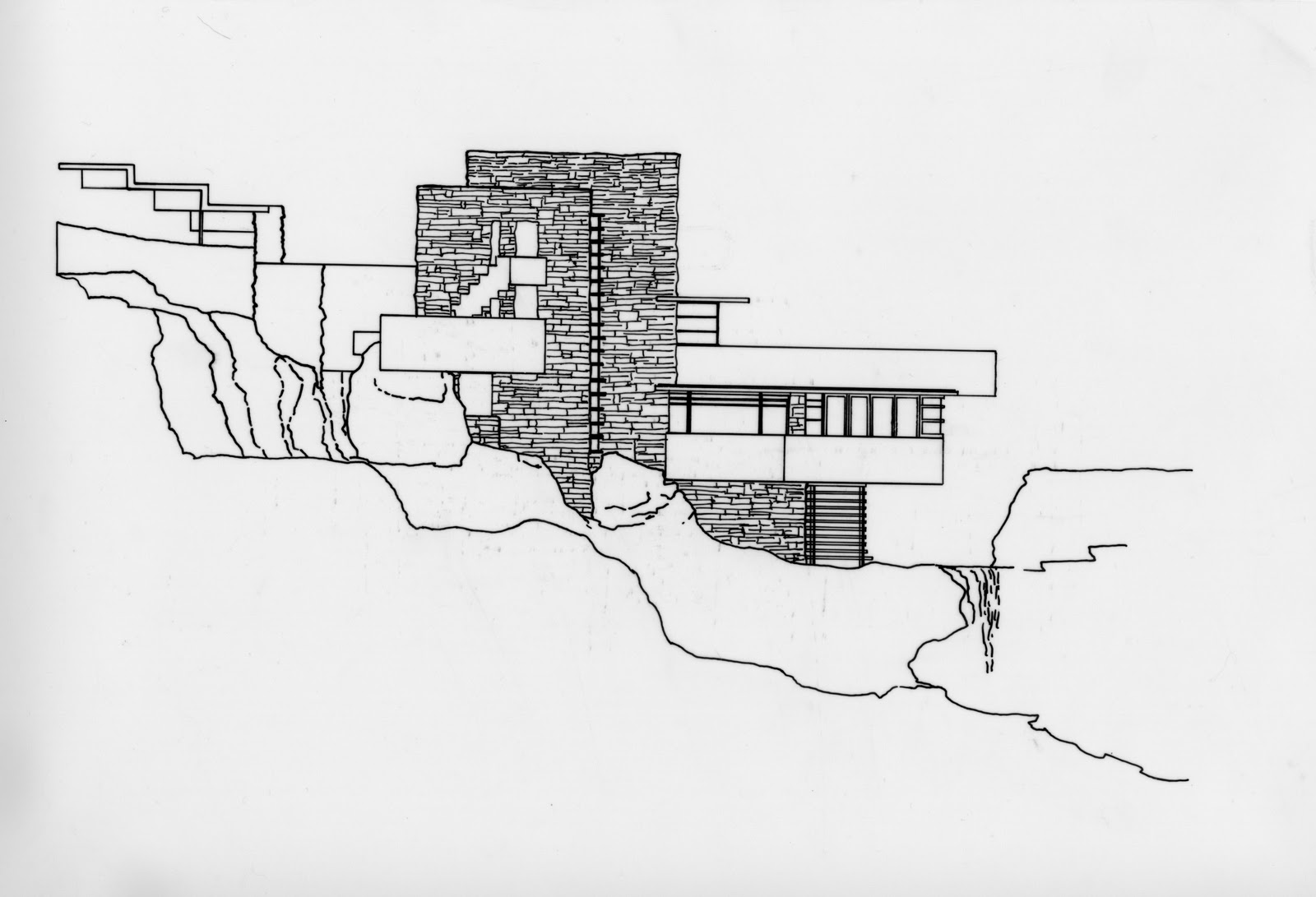 Дом Над Водопадом Фрэнк Ллойд Райт - 69 фото
