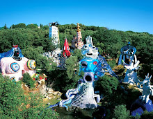 O jardim do Tarot - Toscana, Itália. Niki de Saint Phalle