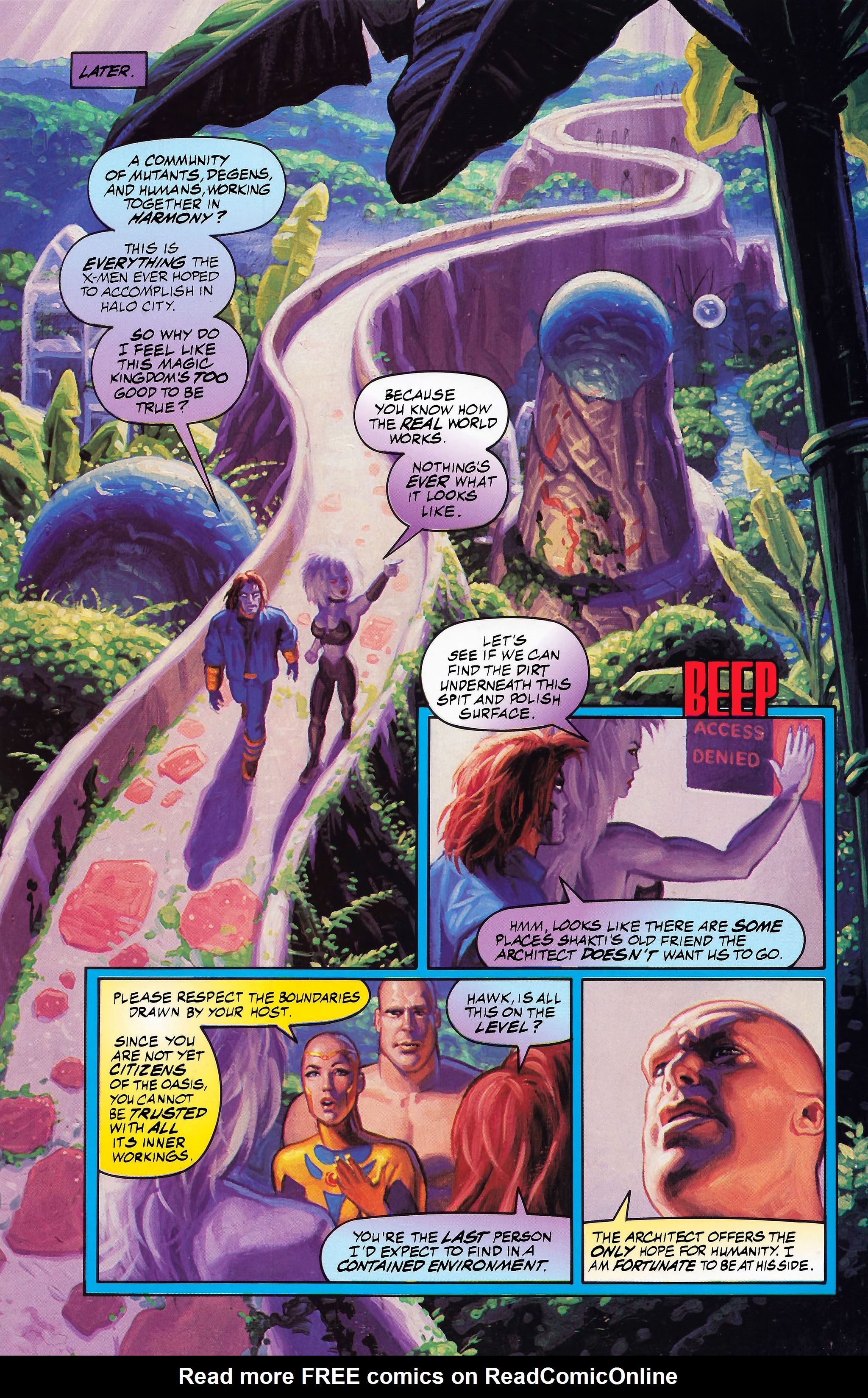 Read online X-Men 2099: Oasis comic -  Issue # Full - 26