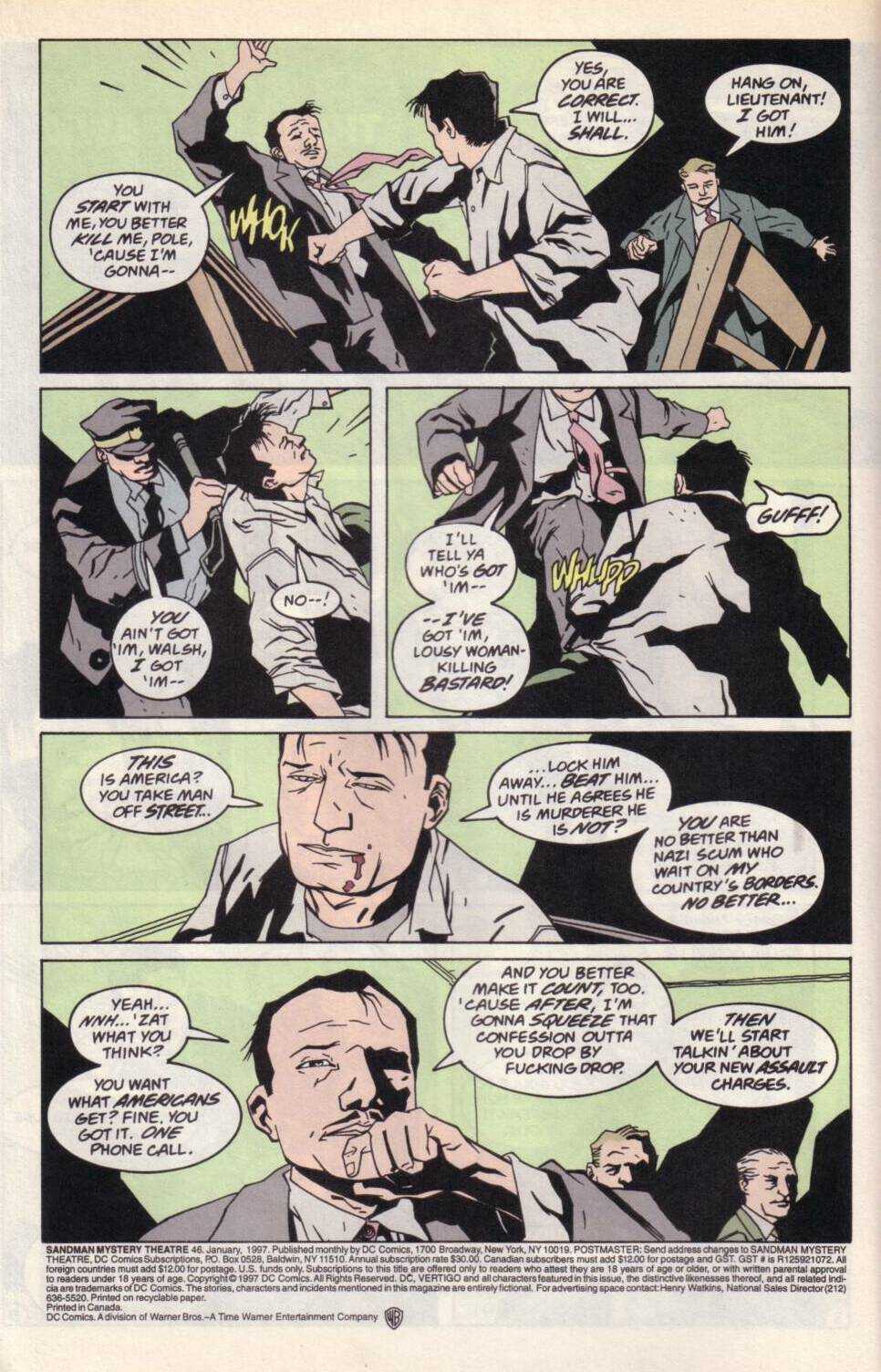 Read online Sandman Mystery Theatre comic -  Issue #46 - 4