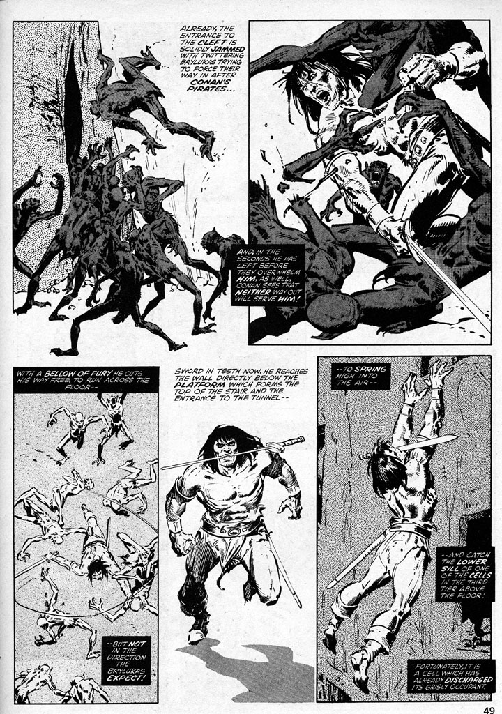 Read online The Savage Sword Of Conan comic -  Issue #38 - 49