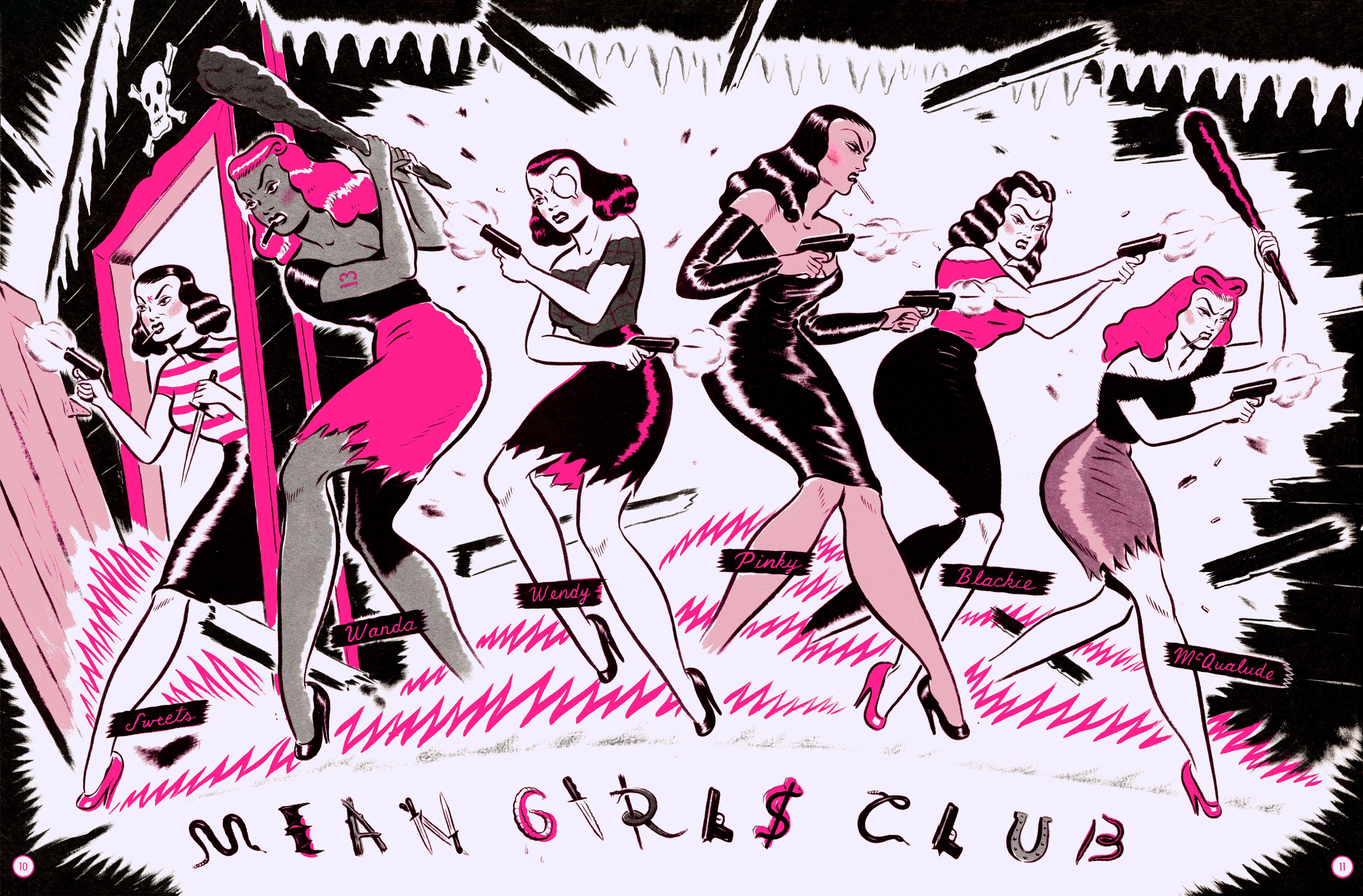 Read online Mean Girls Club: Pink Dawn comic -  Issue # TPB - 8