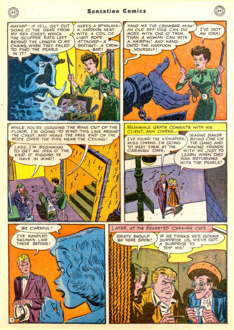 Read online Sensation (Mystery) Comics comic -  Issue #85 - 22