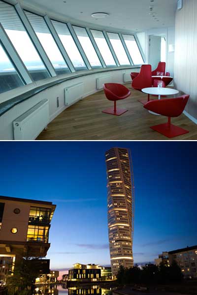 Lynsey Barr.: How exterior influences interior: The Turning Torso