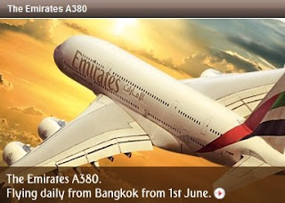 Emirates A380 Dubai-Bangkok daily launched