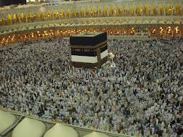 The holy Kaaba in Makkah