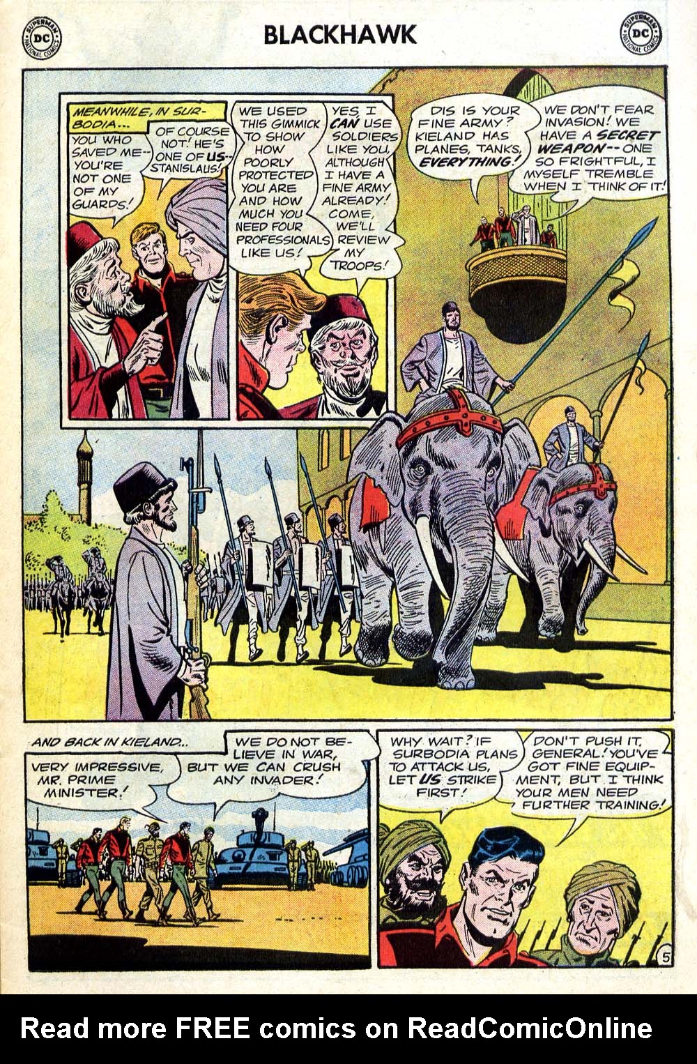 Read online Blackhawk (1957) comic -  Issue #197 - 7