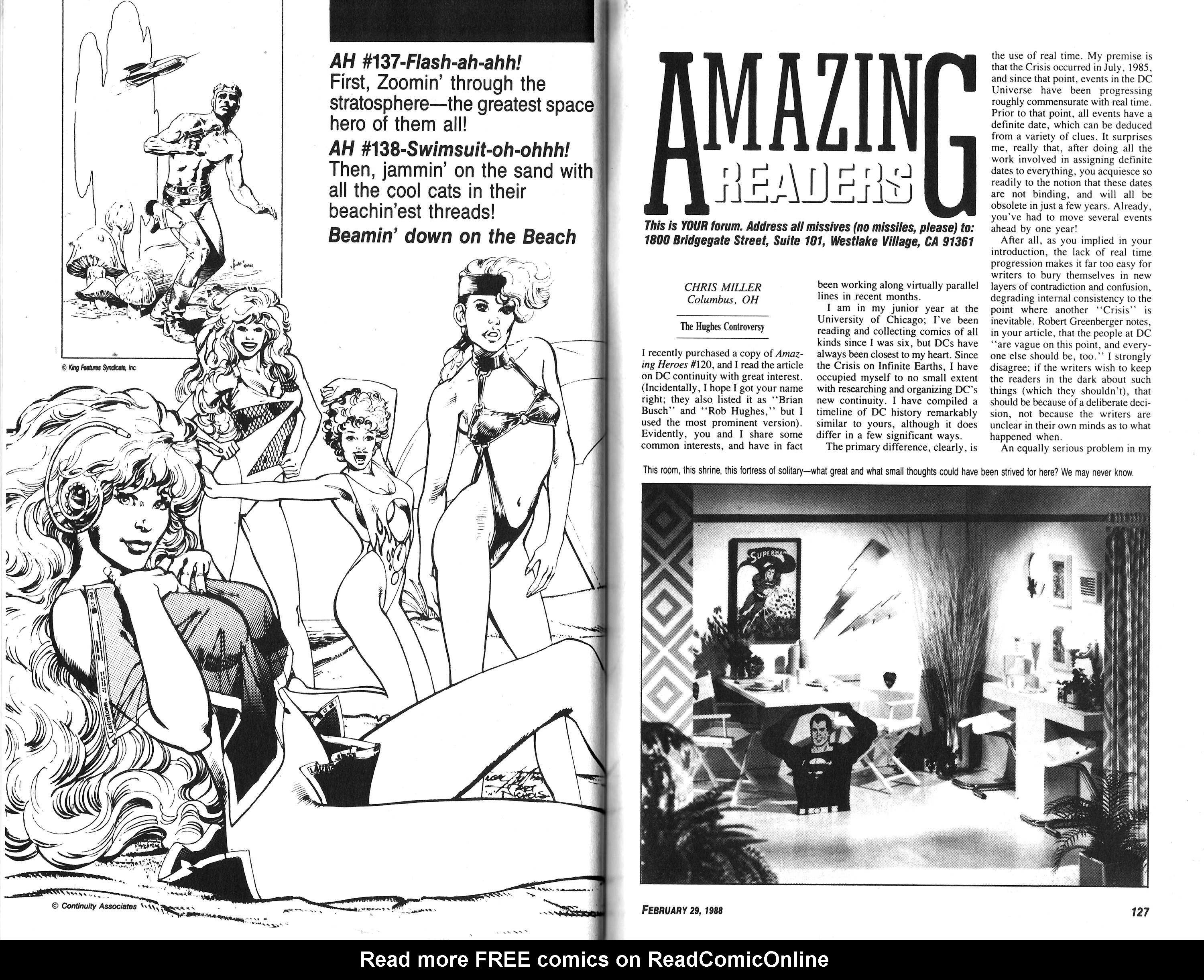 Read online Amazing Heroes comic -  Issue #136 - 64
