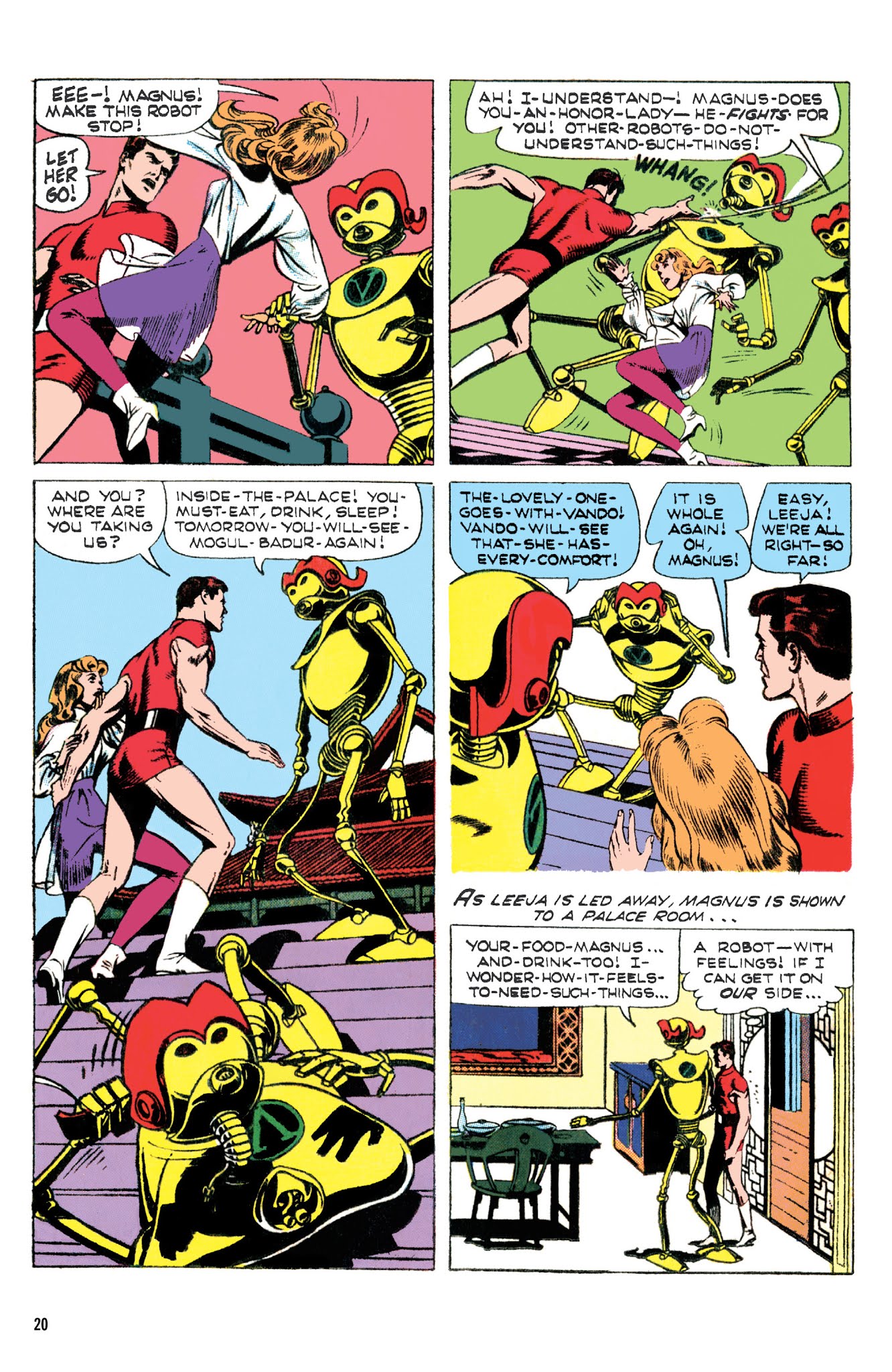 Read online Magnus, Robot Fighter Archives comic -  Issue # TPB 3 (Part 1) - 22