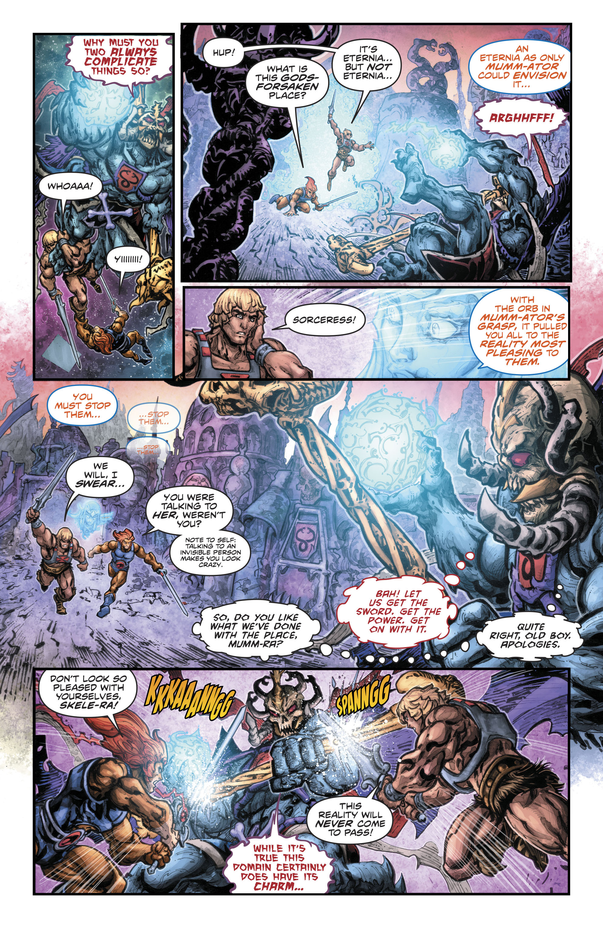 Read online He-Man/Thundercats comic -  Issue #6 - 8