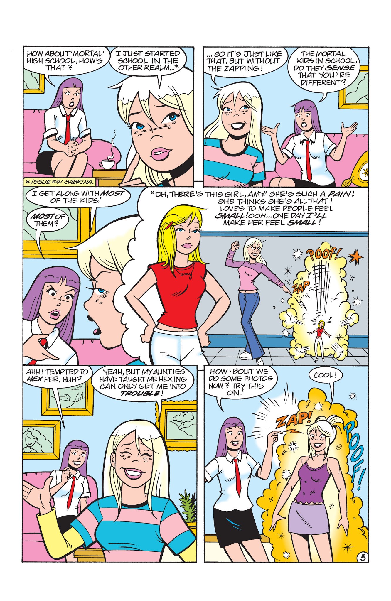 Read online Sabrina the Teenage Witch (2000) comic -  Issue #42 - 22