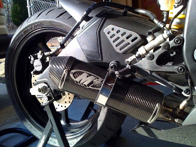 modification motorcycle: Yamaha R6 Exhaust