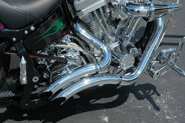 custom bike exhaust