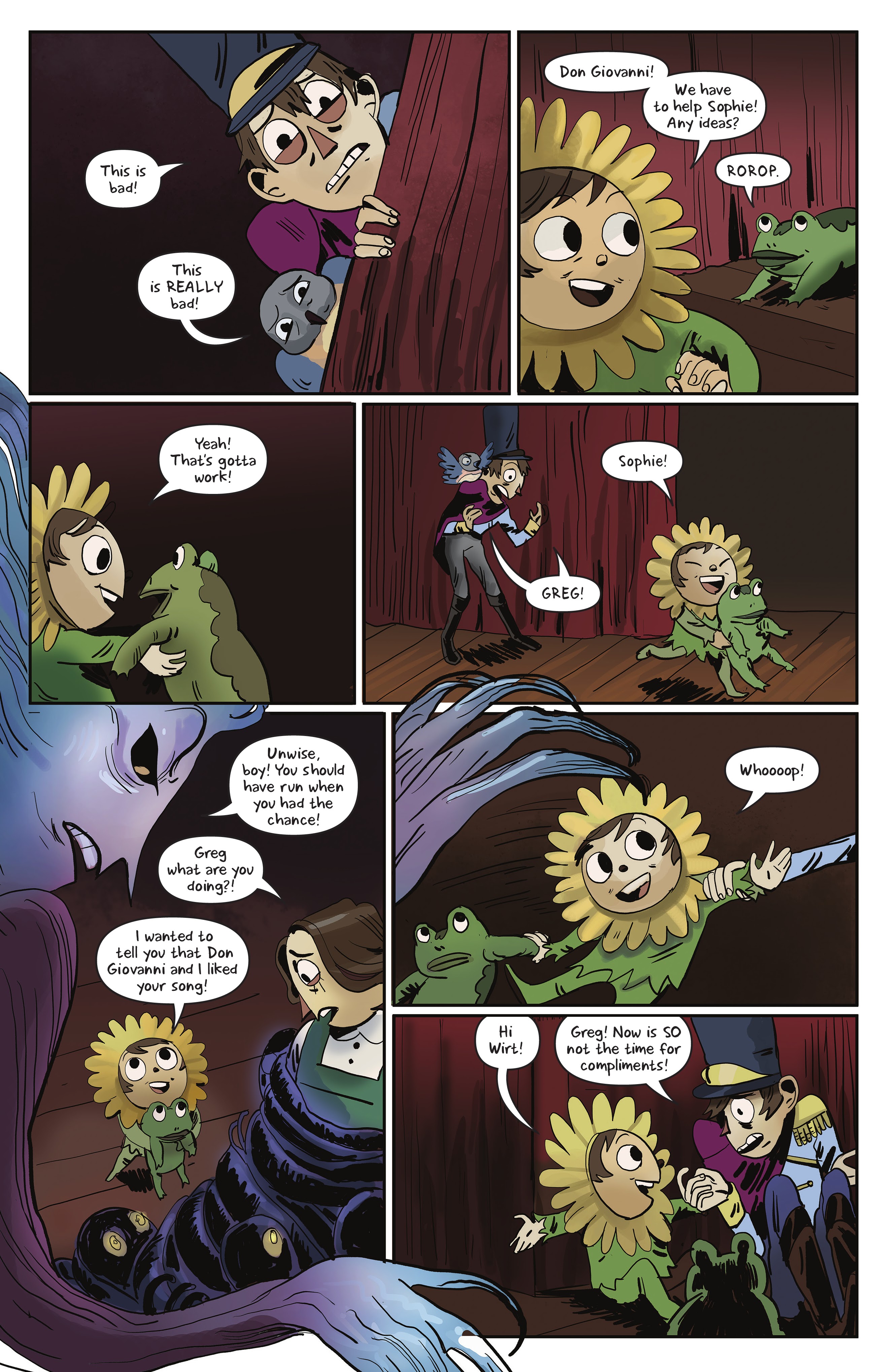 Read online Over the Garden Wall: Soulful Symphonies comic -  Issue # TPB - 109