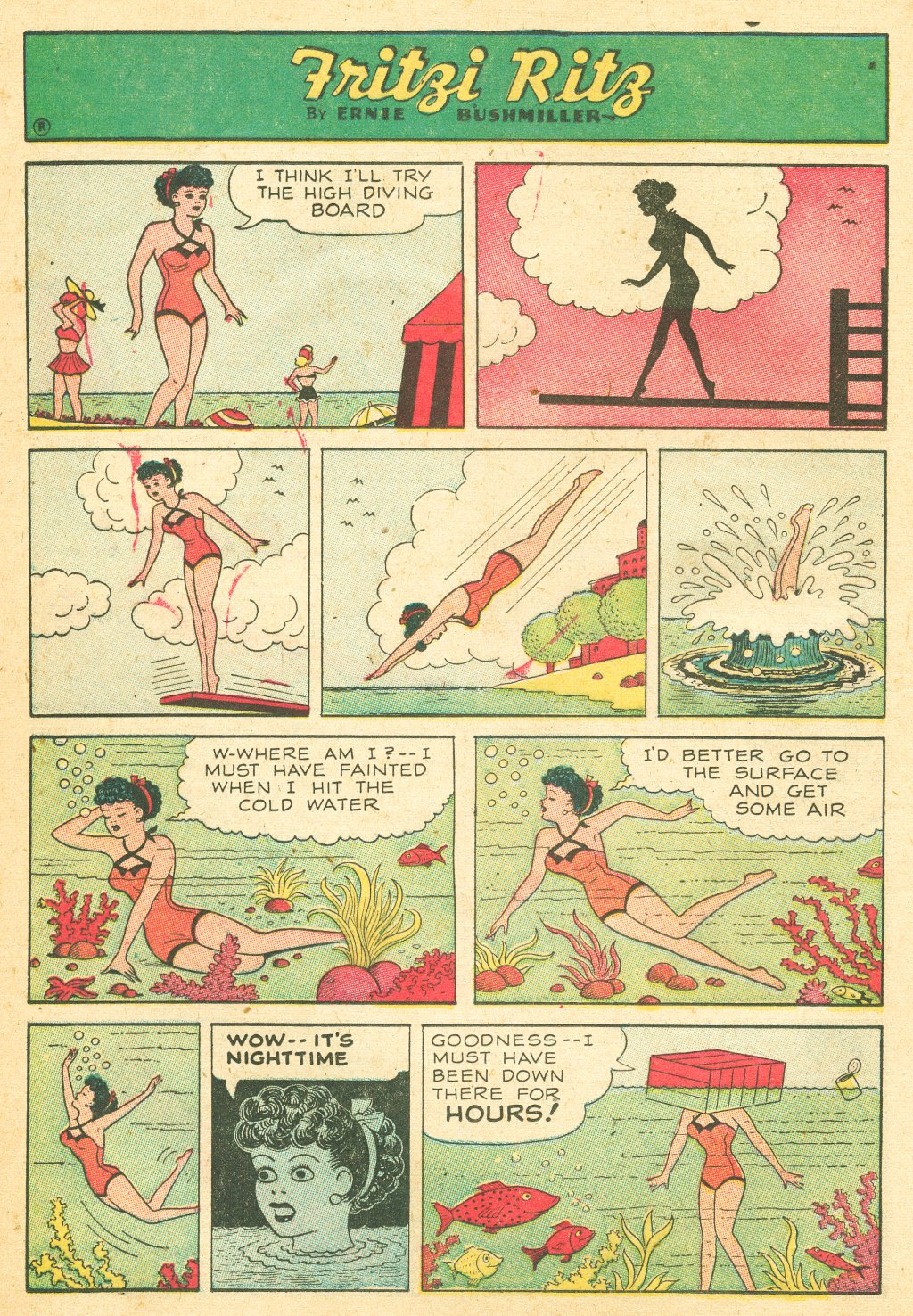 Read online Fritzi Ritz (1953) comic -  Issue #46 - 12