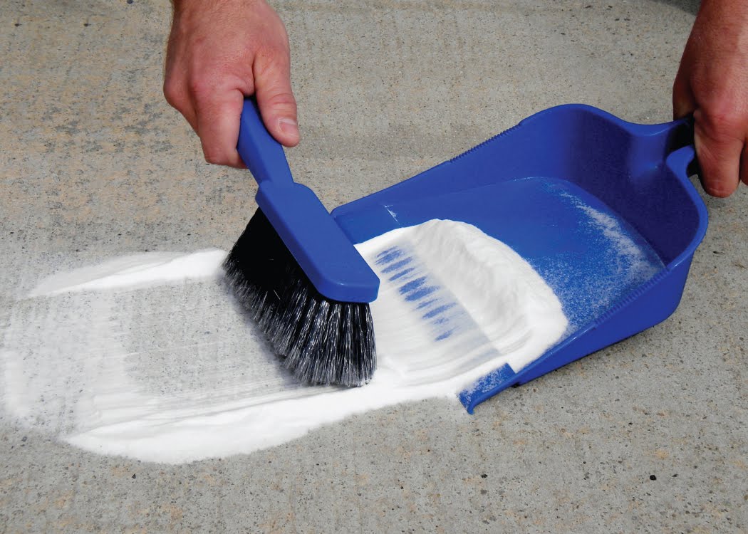 Krud Kutter Oil stains are no match for Oil Grabber Oil Stain Remover!