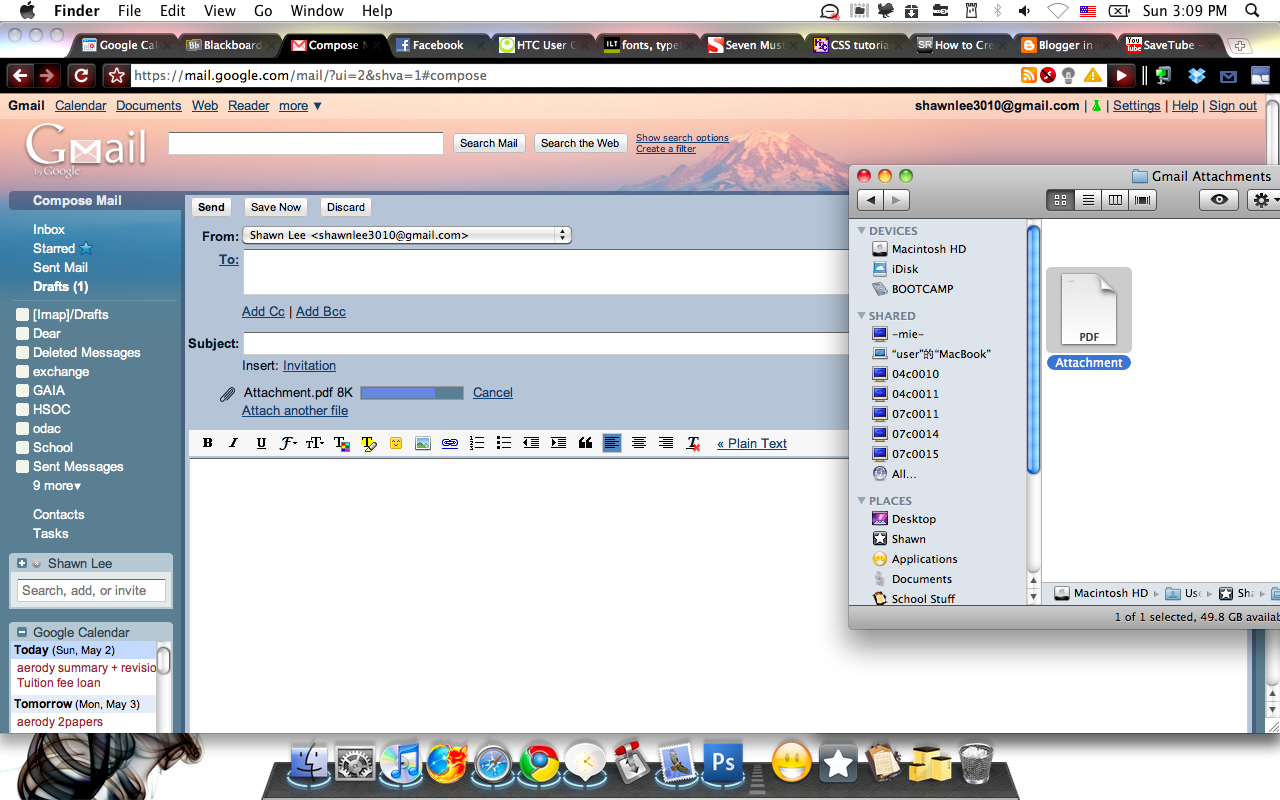 Gmail Drag and Drop Attachments My rants