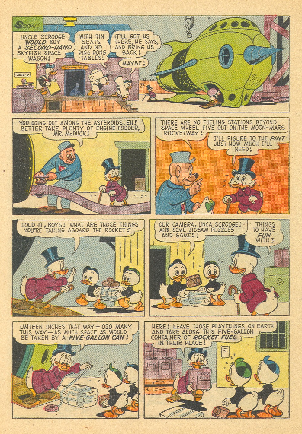 Read online Uncle Scrooge (1953) comic -  Issue #29 - 6