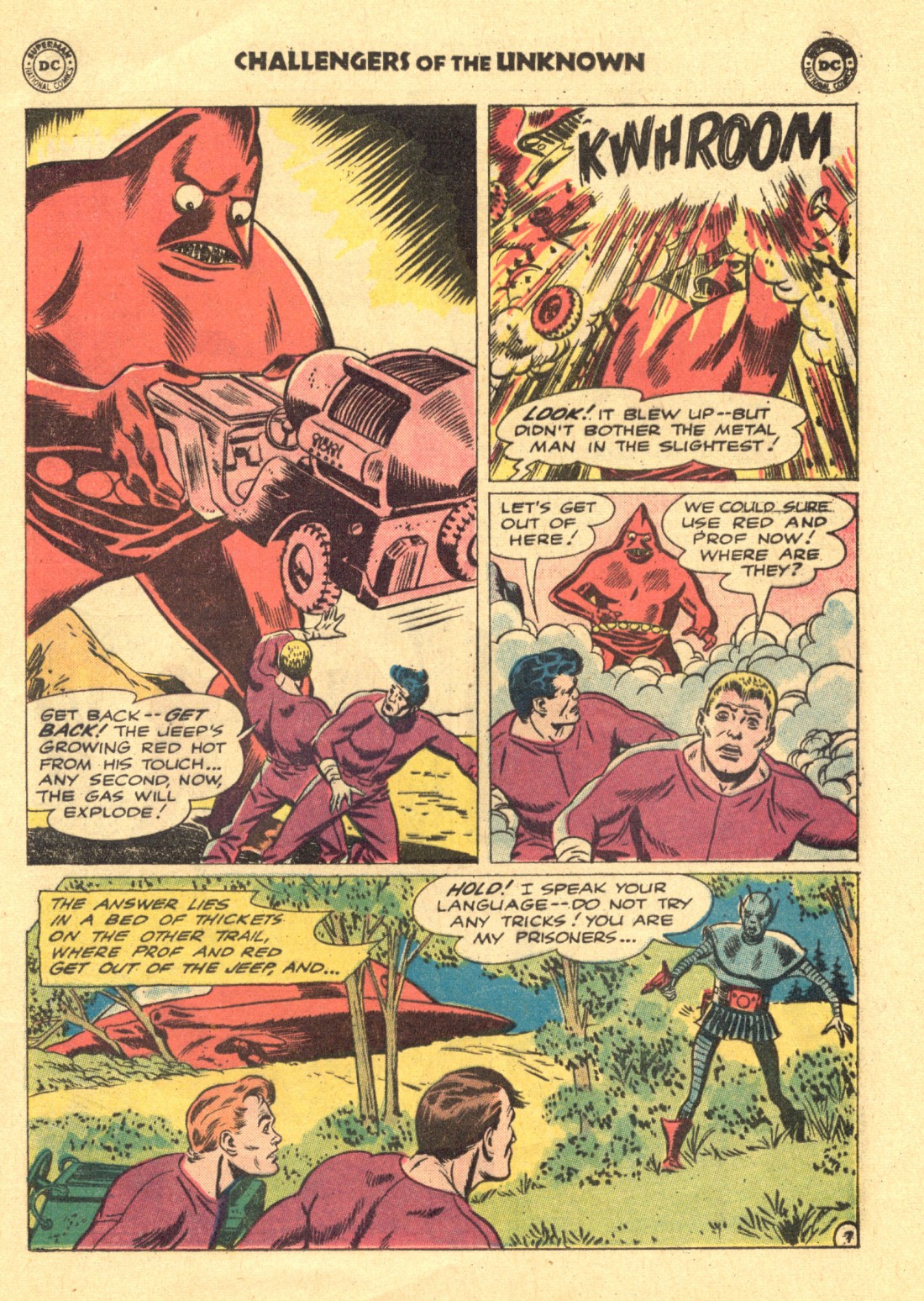 Challengers of the Unknown (1958) Issue #16 #16 - English 9