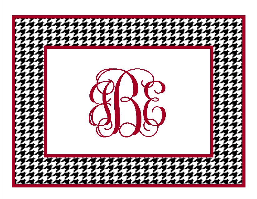 Jill Baker Personalized Paper & Gifts Folded Note Cards