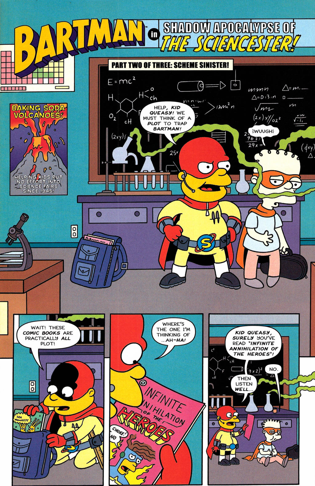 Read online Bongo Comics Presents Simpsons Super Spectacular comic -  Issue #4 - 5