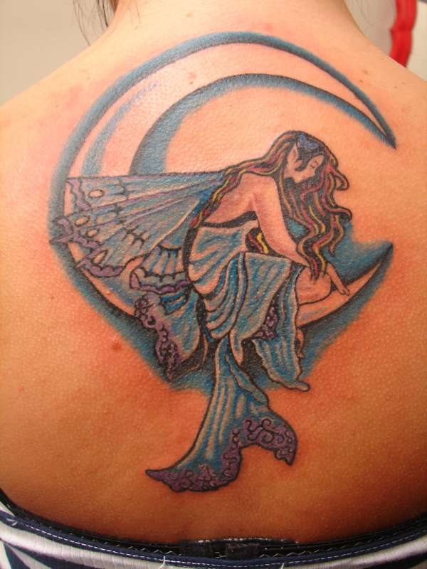 Crescent moon tattoo sketch by ~vikingtattoo on deviantART