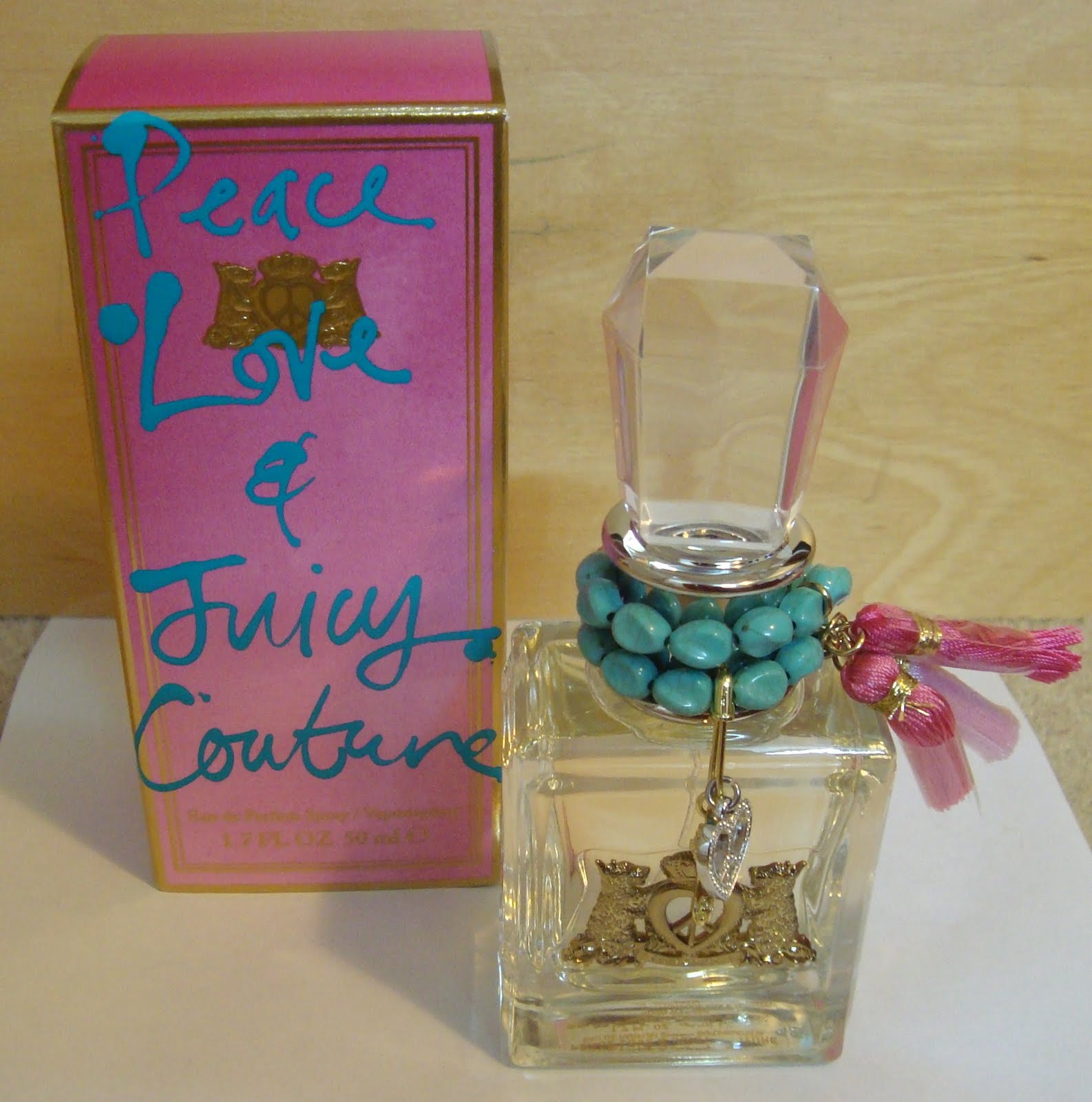 One Girl's Passion For Makeup Review Juicy Couture Peace, Love, and