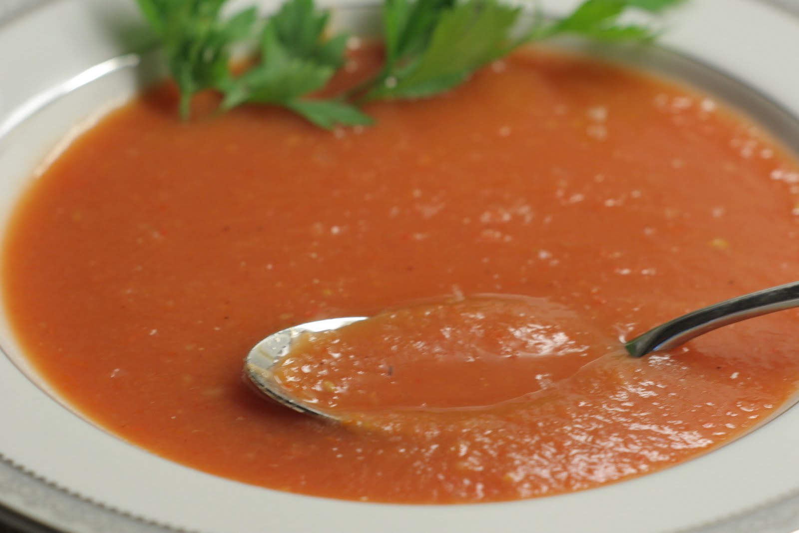 Four seasons of food: Roasted tomato soup with smoked paprika